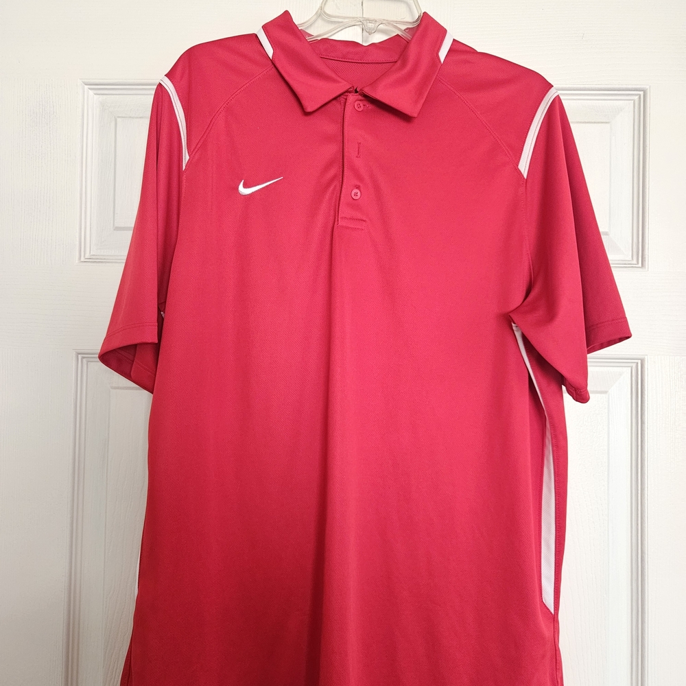 Nike Men's Bold Red Polo Shirt